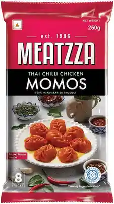Meatzza Thai Chilli Chicken Momos 250 g